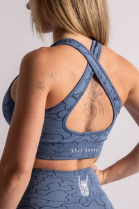 Topographical Seamless Sports Bra