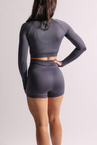 Seamless Long Sleeve Crop Top