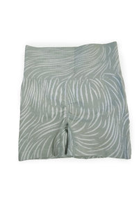 Zebra Stripe Scrunch Shorts